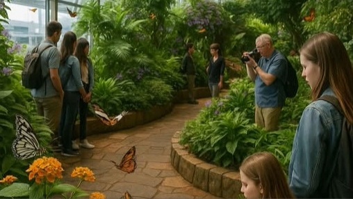 Buttefly garden
