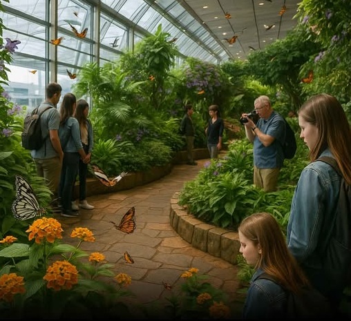 Buttefly garden